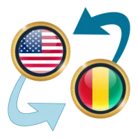 US Dollar to Guinean Franc