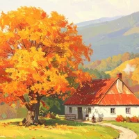 Autumn Cottage Theme +HOME